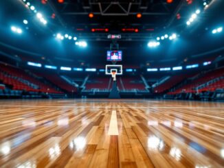 Partita di basket Treviso contro Olimpia Milano al PalaVerde