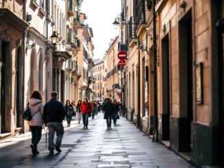 Polizia durante un'operazione contro il traffico di droga a Milano