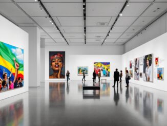 Esposizione di arte contemporanea alla Triennale di Milano