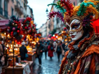 Bambini che si divertono al Carnevale di Milano