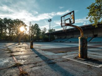 Centro sportivo di via Terzaghi a Milano in decadenza