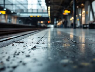 Immagine di un treno fermo a Milano a causa di guasti