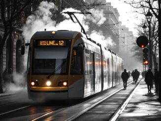 Passeggeri spaventati durante incendio su tram a Milano