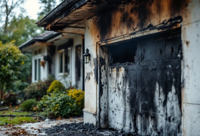 Incendio a Paderno Dugnano: Fiamme in Via Bellini