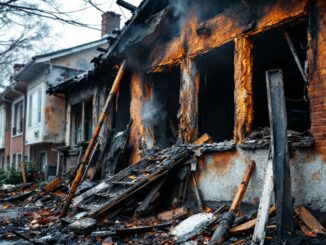 Anziano vittima di incendio domestico a Gorgonzola