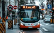 Autobus incidentato a Milano dopo malore del conducente