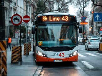 Autobus incidentato a Milano dopo malore del conducente