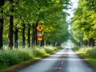 Incidente stradale a Lacchiarella con un'auto coinvolta