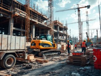 Immagine di un incidente sul lavoro a Masate con operaio coinvolto