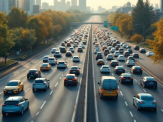 Incidente sulla tangenziale ovest di Milano con traffico intenso