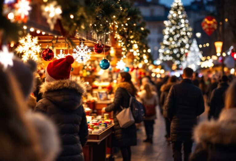 Immagine delle iniziative natalizie in Lombardia