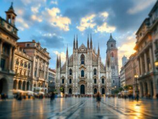 Inseguimento dei carabinieri a Milano in azione