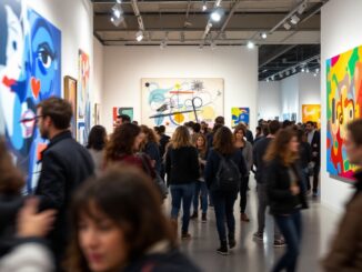 Immagine di un'opera d'arte contemporanea a Milano