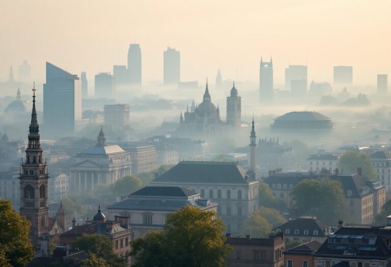 Previsioni meteo Milano: nebbia e piogge