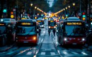 Manifestazione per scioperi dei trasporti pubblici a Milano