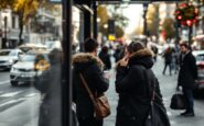 Manifestazione per lo sciopero dei trasporti a Milano