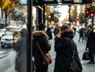 Manifestazione per lo sciopero dei trasporti a Milano