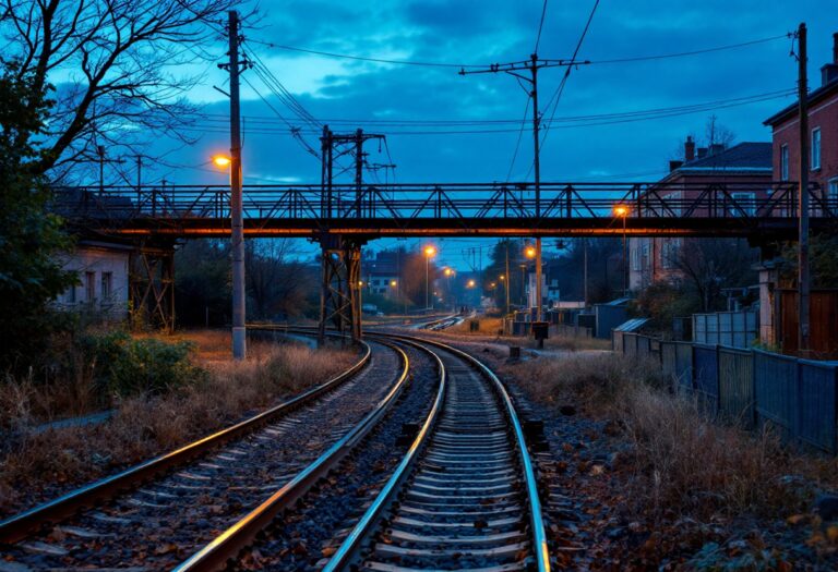 Tragedia familiare: giovane vittima sotto un treno