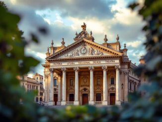 Spettacolo teatrale emozionante in un teatro italiano