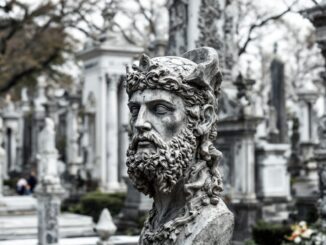 Vista artistica del Cimitero Monumentale di Milano