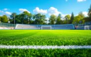 Giocatori in azione durante il torneo Calcio e Coriandoli