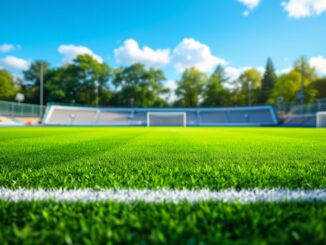 Giocatori in azione durante il torneo Calcio e Coriandoli