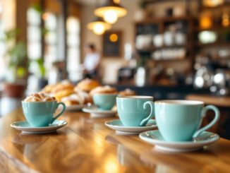 Fiorenzo Corona, iconico barista di Milano, in azione