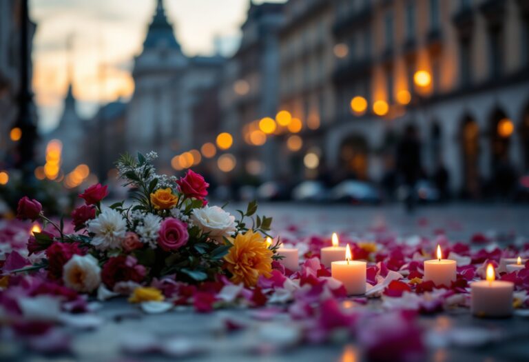 Funerali Lorenzo Rovagnati a Biassono