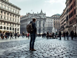 Tecnica dell'ombrello usata dai ladri per ingannare turisti