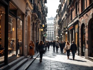 Una giovane donna ferma un rapinatore in strada a Milano