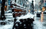 Fenomeno di graupel che colpisce Milano in inverno