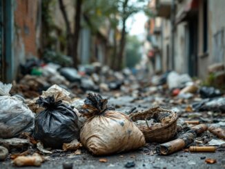 Incendi di rifiuti a Cesano Boscone con fumi tossici