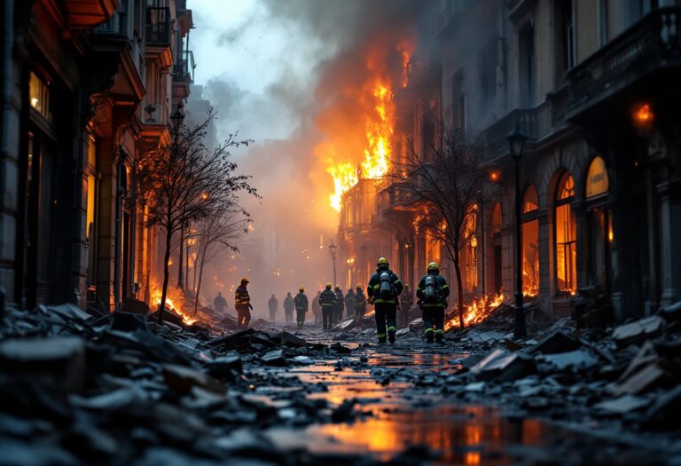 Incendio Milano: Vigili del Fuoco in Azione