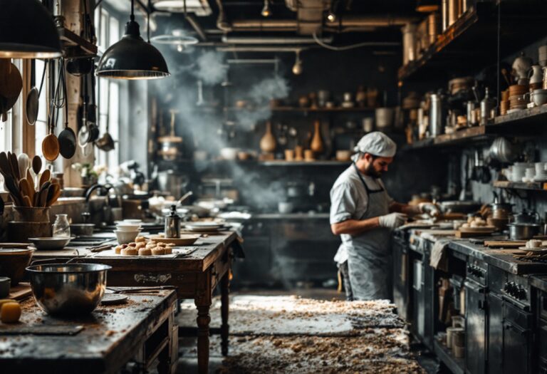 Incendio laboratorio pasticceria Milano