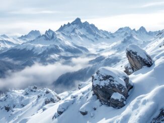 Soccorritori assistono sciatori feriti a Valleve