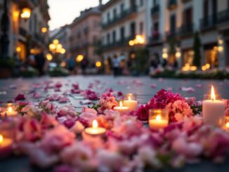 Immagine commemorativa per la morte di un neonato a San Rocco al Porto