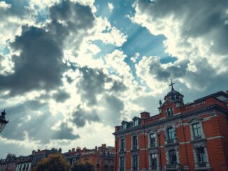 Previsioni meteo a Milano con sole e pioggia