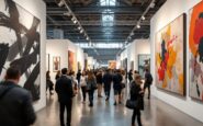 Esposizione di arte contemporanea al Miart 2023 a Milano