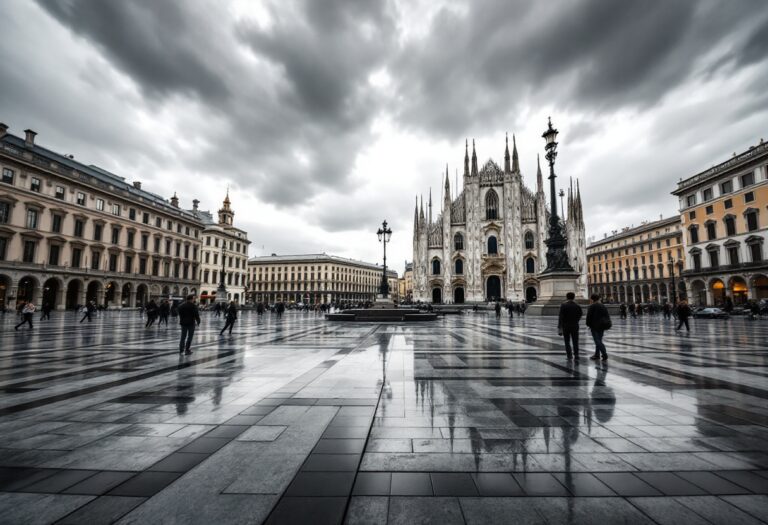 Milano in lutto per i bambini rapiti