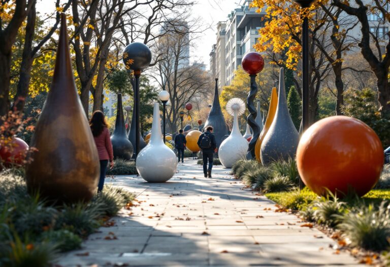 Opere d'arte nei parchi di Milano