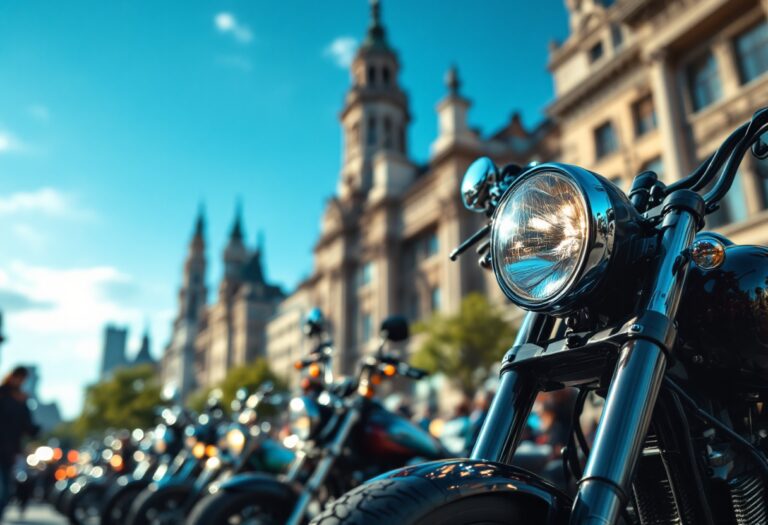 Proteste motociclisti Milano contro divieto circolazione