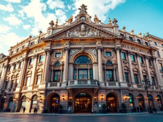 Vista panoramica dei teatri storici di Milano