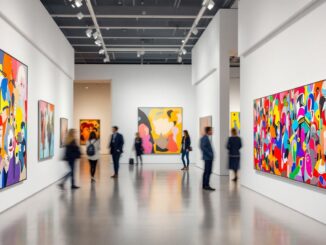 Nuova sede di UNA galleria a Milano con opere d'arte