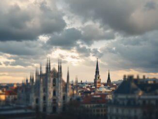 Meteo a Milano: nuvole scure e pioggia in arrivo