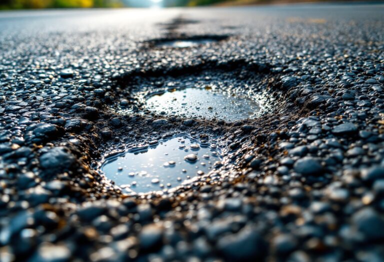 Allerta buche Milano-Meda: pericoli per automobilisti