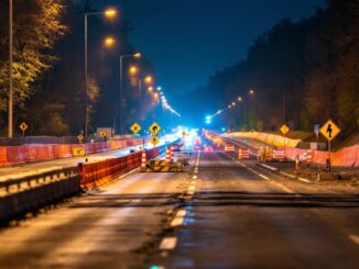 Chiusure notturne sull'autostrada A8 per lavori