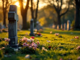 Tumulazione surreale al Cimitero di Garbatola