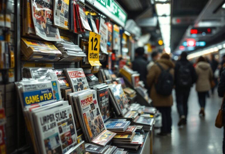 Furto in edicola alla stazione M1 di Gambara