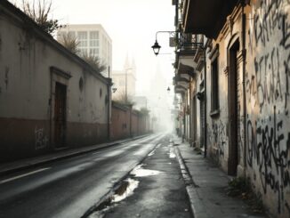 Incendio in via Salemi a Milano con fumi e vigili del fuoco