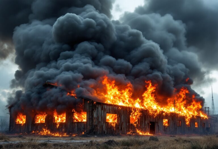 Incendio a Buccinasco: Aggiornamenti e Sicurezza